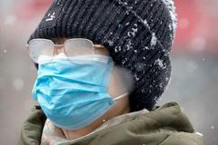 Ношение маски в мороз при COVID-19