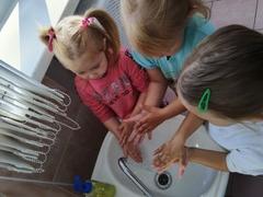 О проведении в ГУО «Дошкольный центр развития ребенка аг.Елка» проведена районная акция: «Чистые руки- залог здоровья».