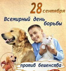 Всемирный день борьбы с бешенством