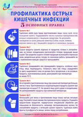 Профилактика острых кишечных инфекций. 5 основных правил.