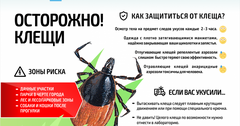 ОСТОРОЖНО! КЛЕЩИ!