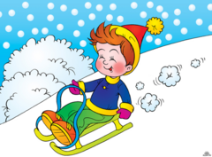 Безопасность во время зимней прогулки