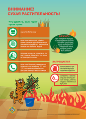 Весна без палов. МЧС напоминает.