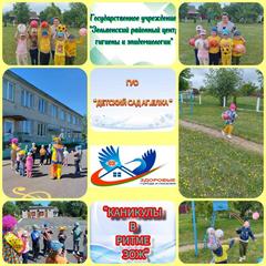 В рамках профилактического проекта «Елка – здоровый агрогородок» и областной акции «Каникулы в ритме ЗОЖ» 