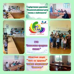 В рамках профилактического проекта «Елка- здоровый агрогородок» и областной акции «Лето на здоровье» 